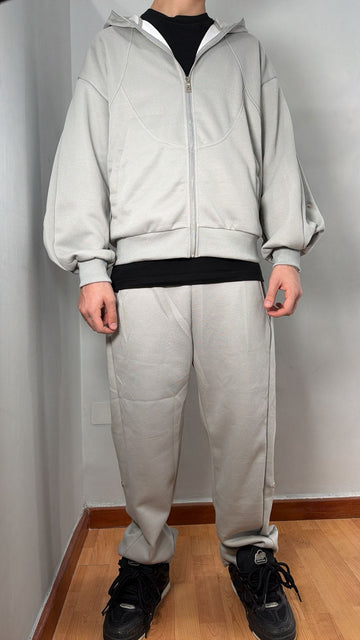 Coordinato tuta botton