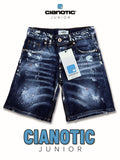 Short hammer wash blu