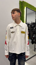 Polo patch white