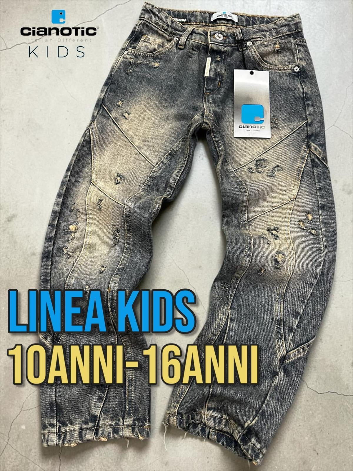 Jeans Cb baggy 555 blu