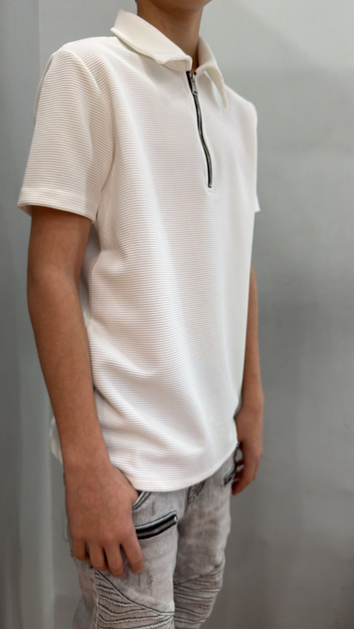 Polo zip jr