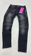 Jeans biker 4 zip
