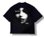 T-shirt face black