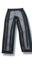 Jeans baggy destroy