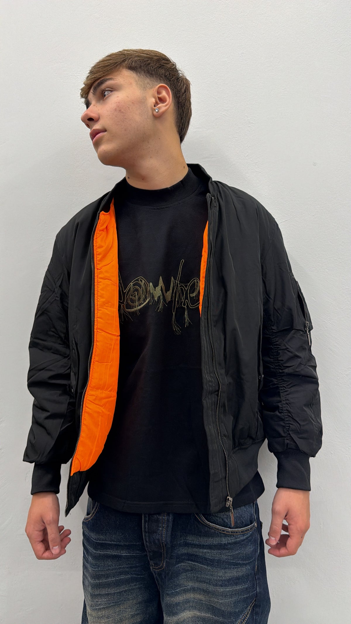 Giubbotto alpha orange