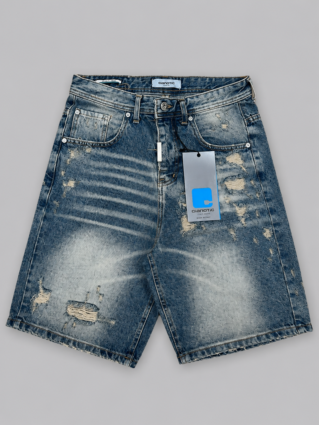Short 02 blu sabbiato