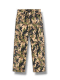 Jeans cargo borchie mimetico
