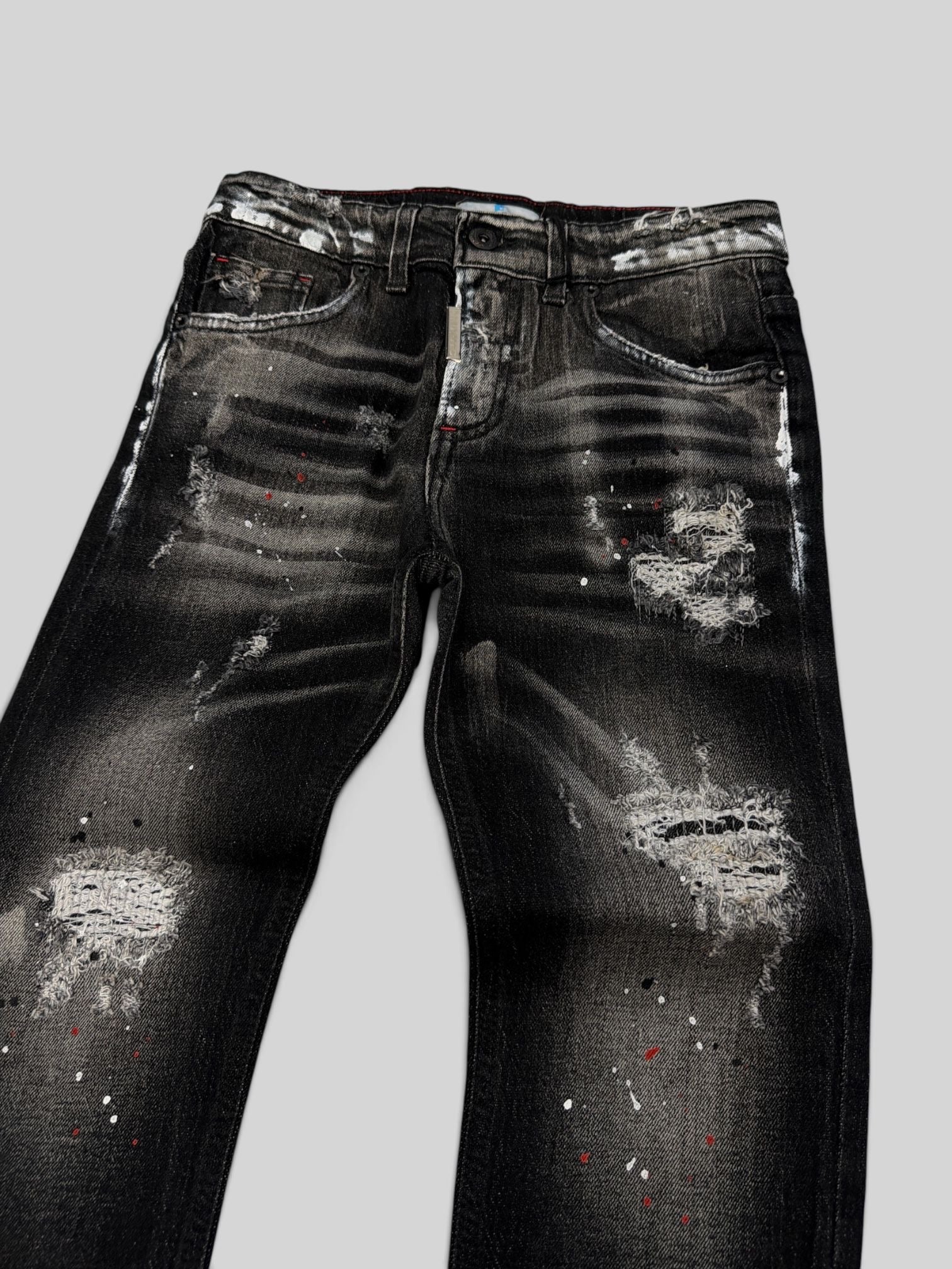 Over time denim black