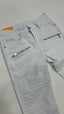 Jeans biker white