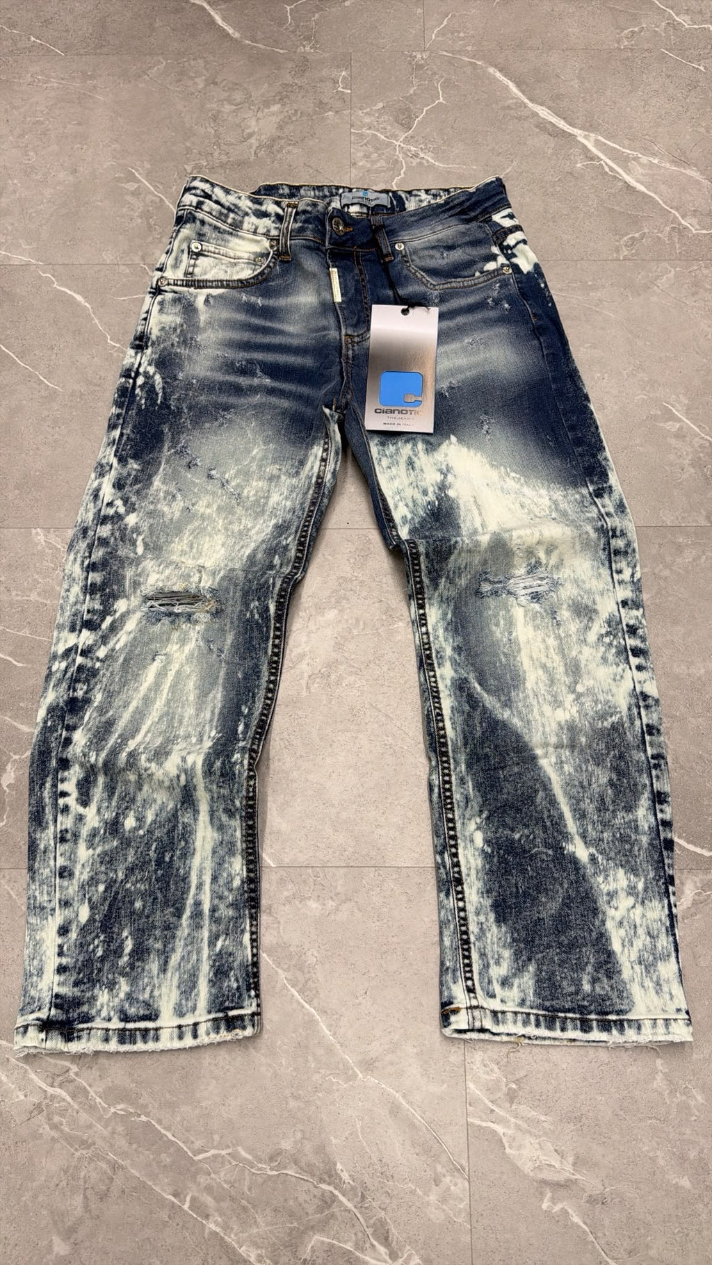 Jeans cb baggy stark blu