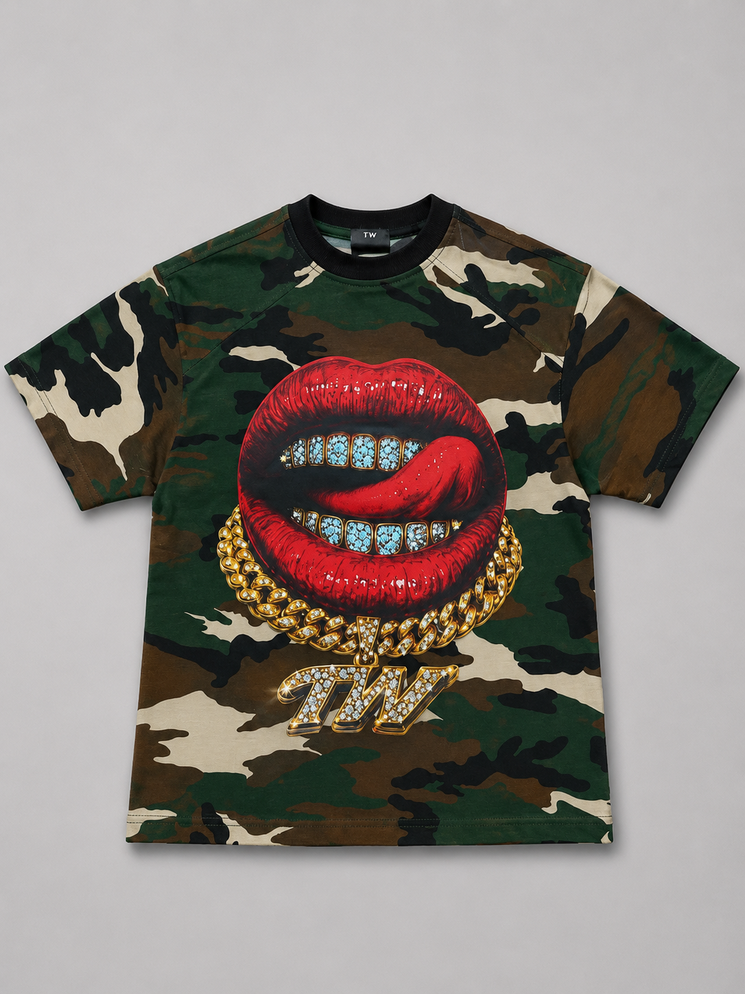 T-shirt geolier mimetica