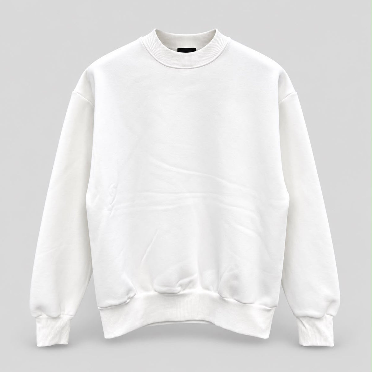 Boxy fit girocollo
