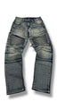 Jeans biker sabbia