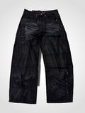 Jeans balloon painting