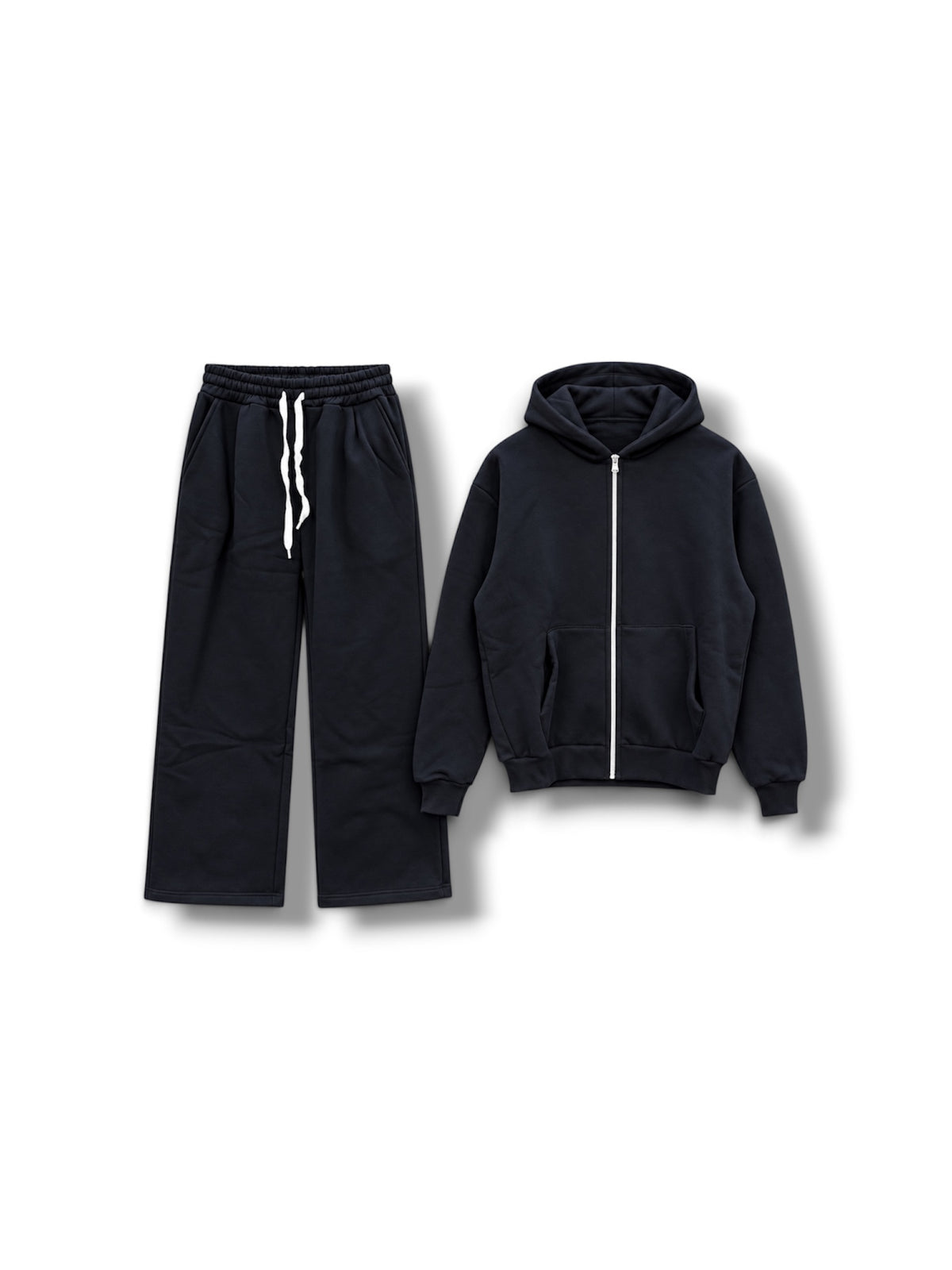 Coordinato tuta zip bambino