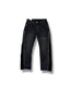 Jeans flare zip black