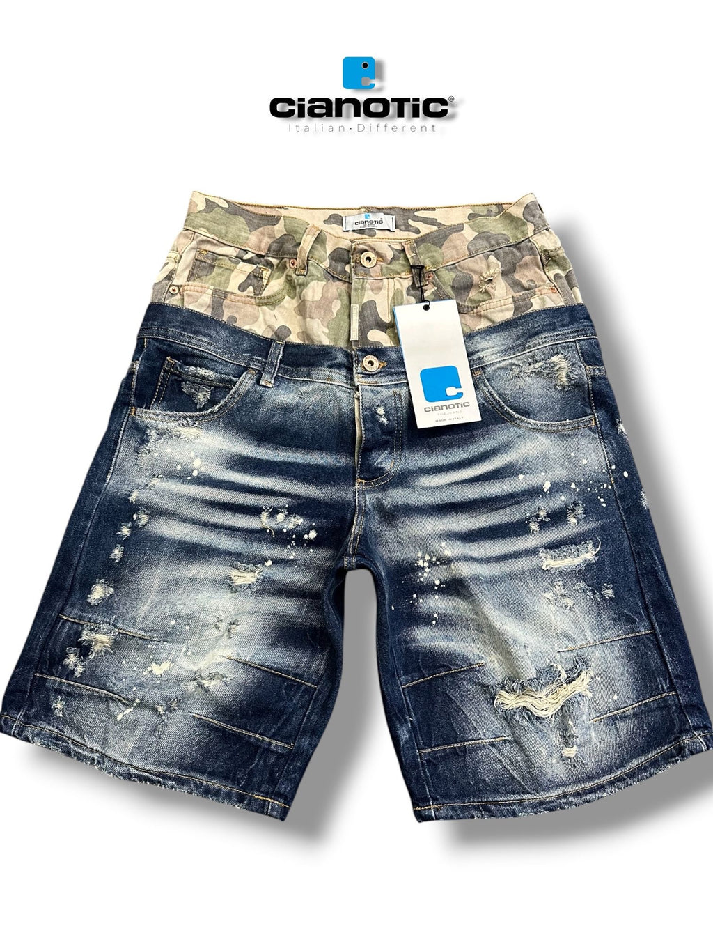 Short army 486 blue