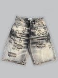 Short mason sabbiato