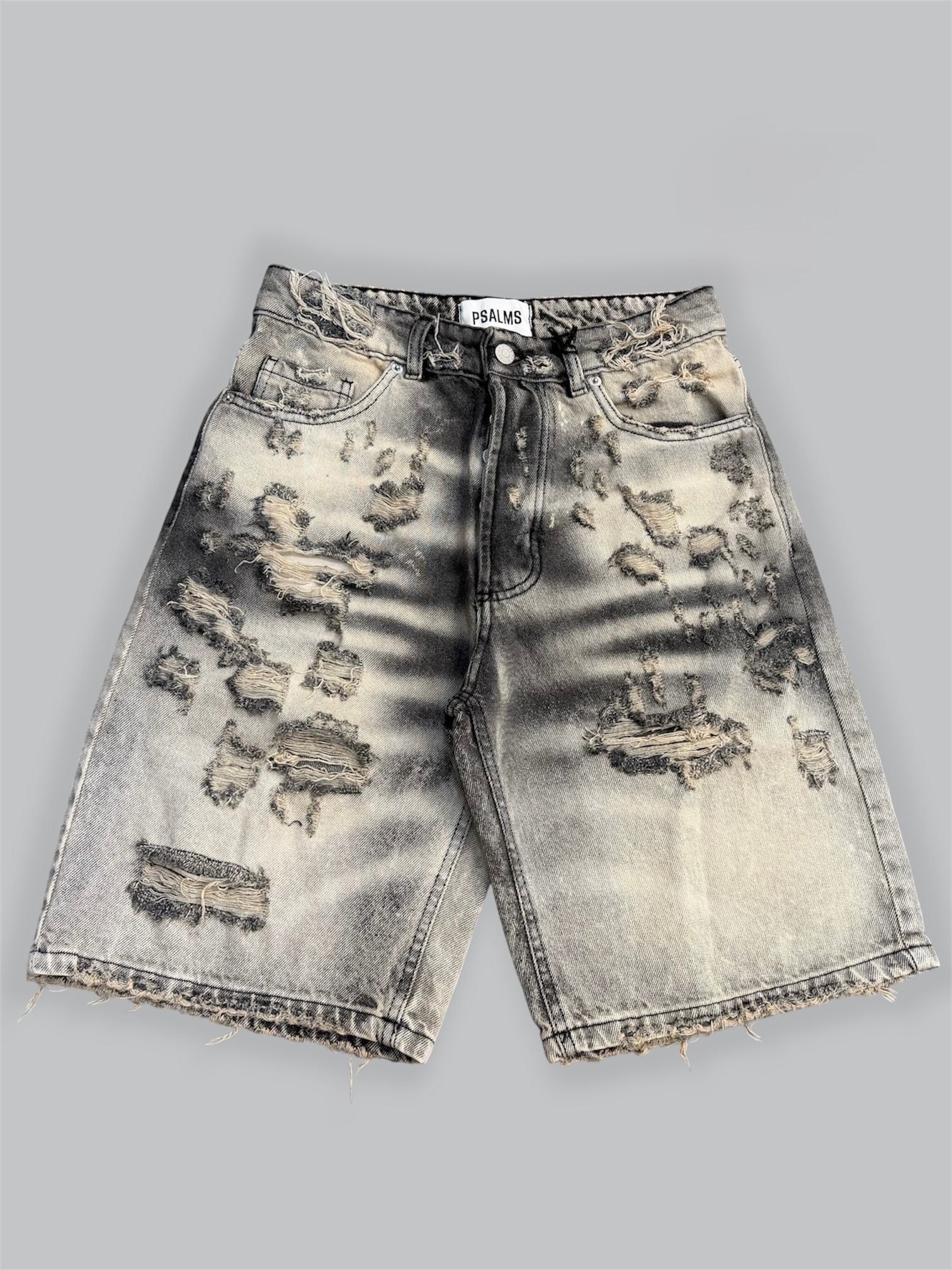 Short mason sabbiato
