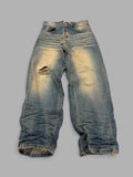 Super baggy urban fade 2 blue