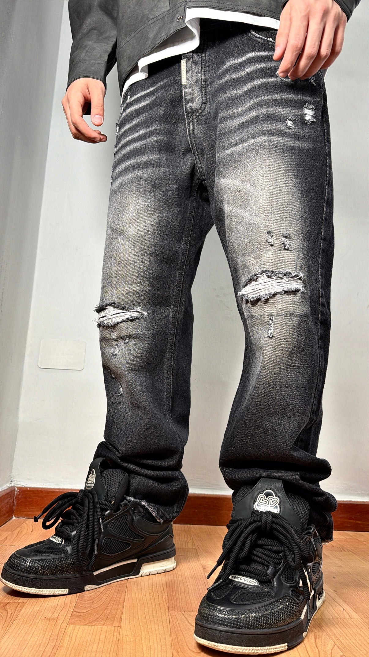 Straight fit svr balck