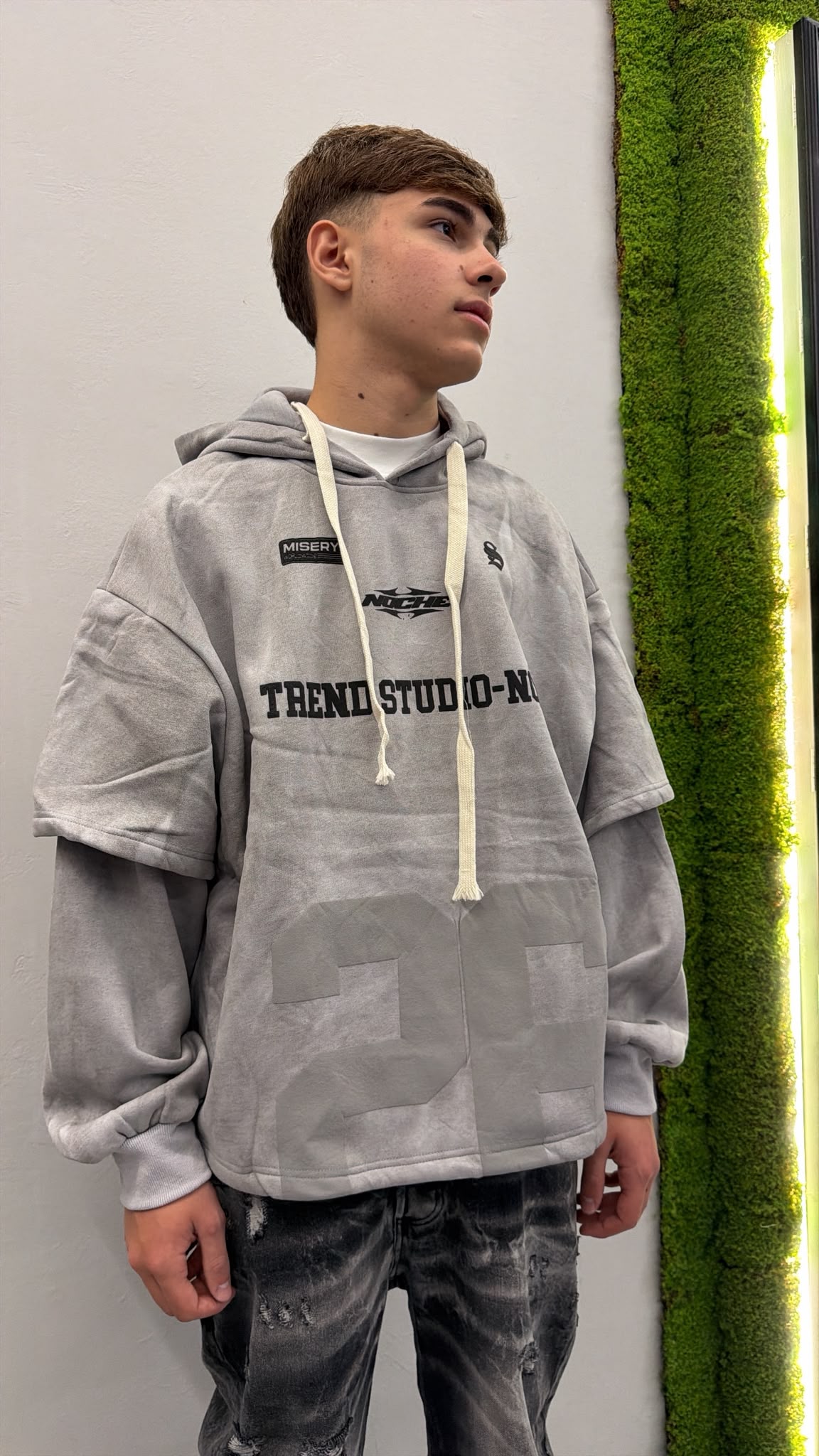 Felpa Crop 26