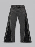 Jeans flare diamond