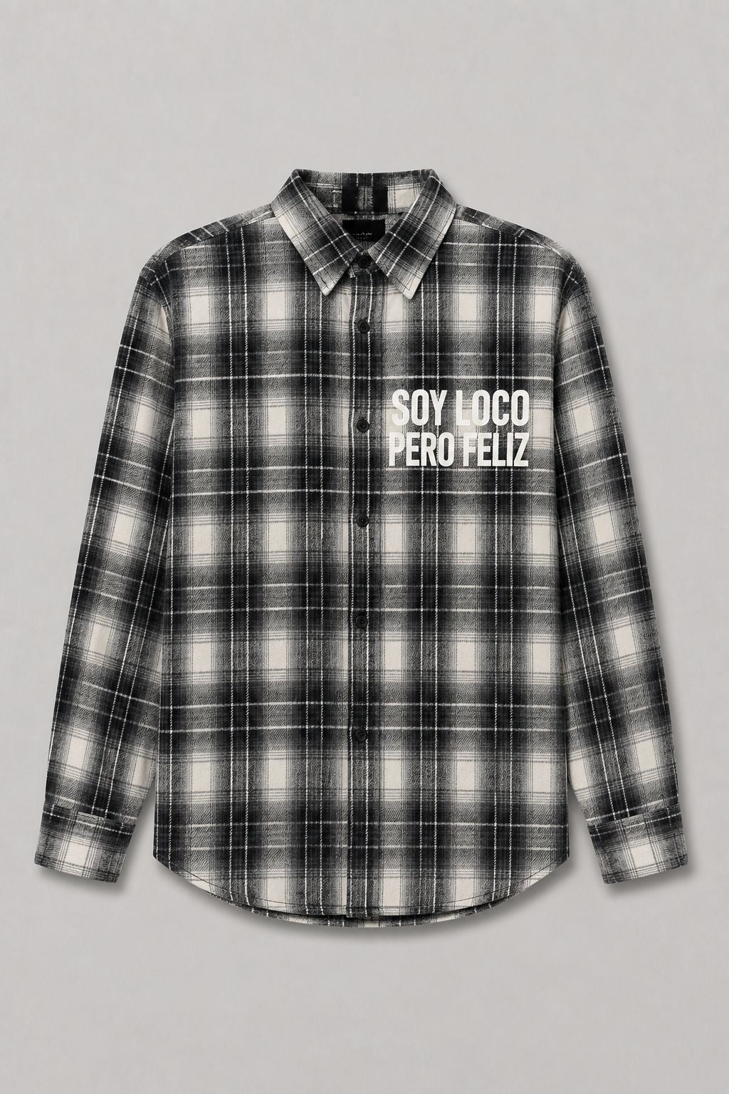 Camicia Soy loco pero feliz
