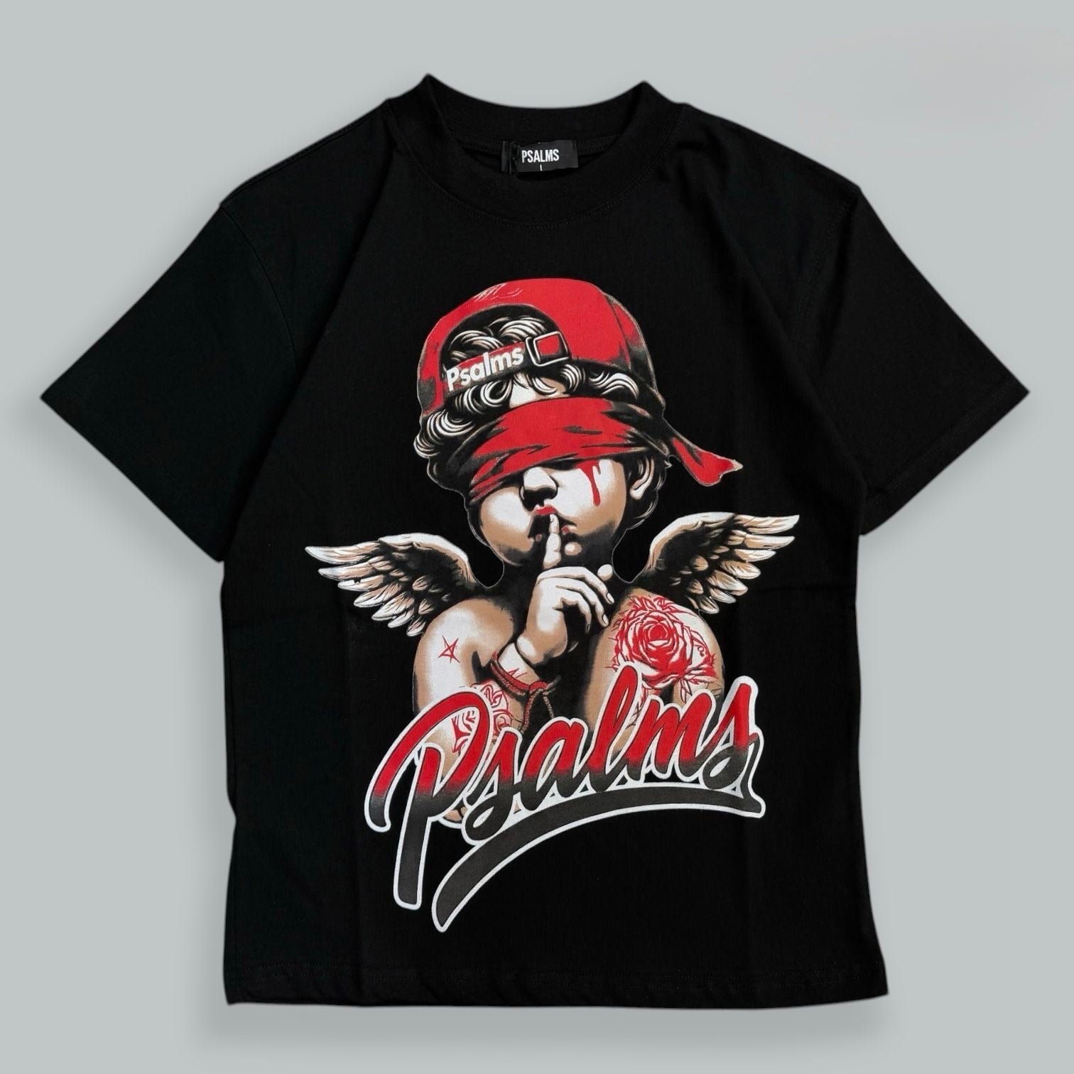 T-shirt angel red jr