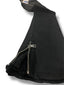 Jeans spalmato black zip
