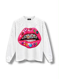 Longsleeve estasi borchie