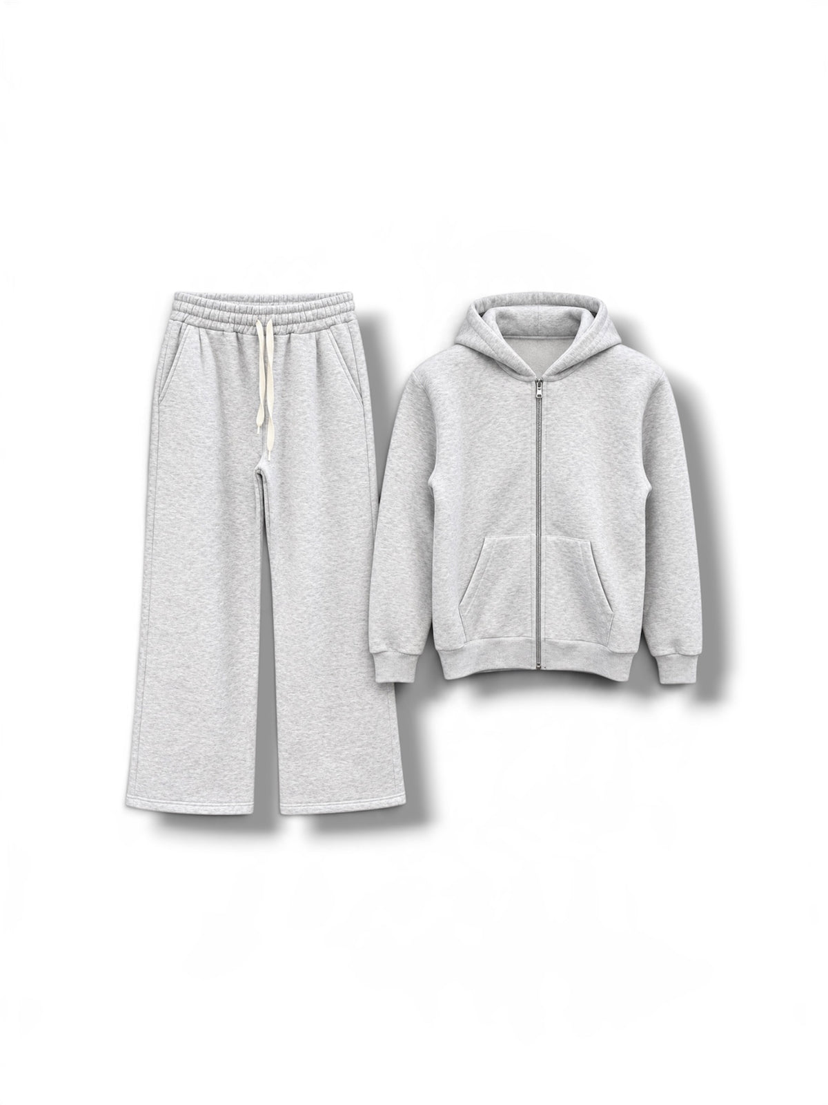Coordinato tuta zip bambino