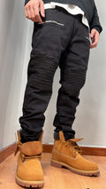 Biker zip black