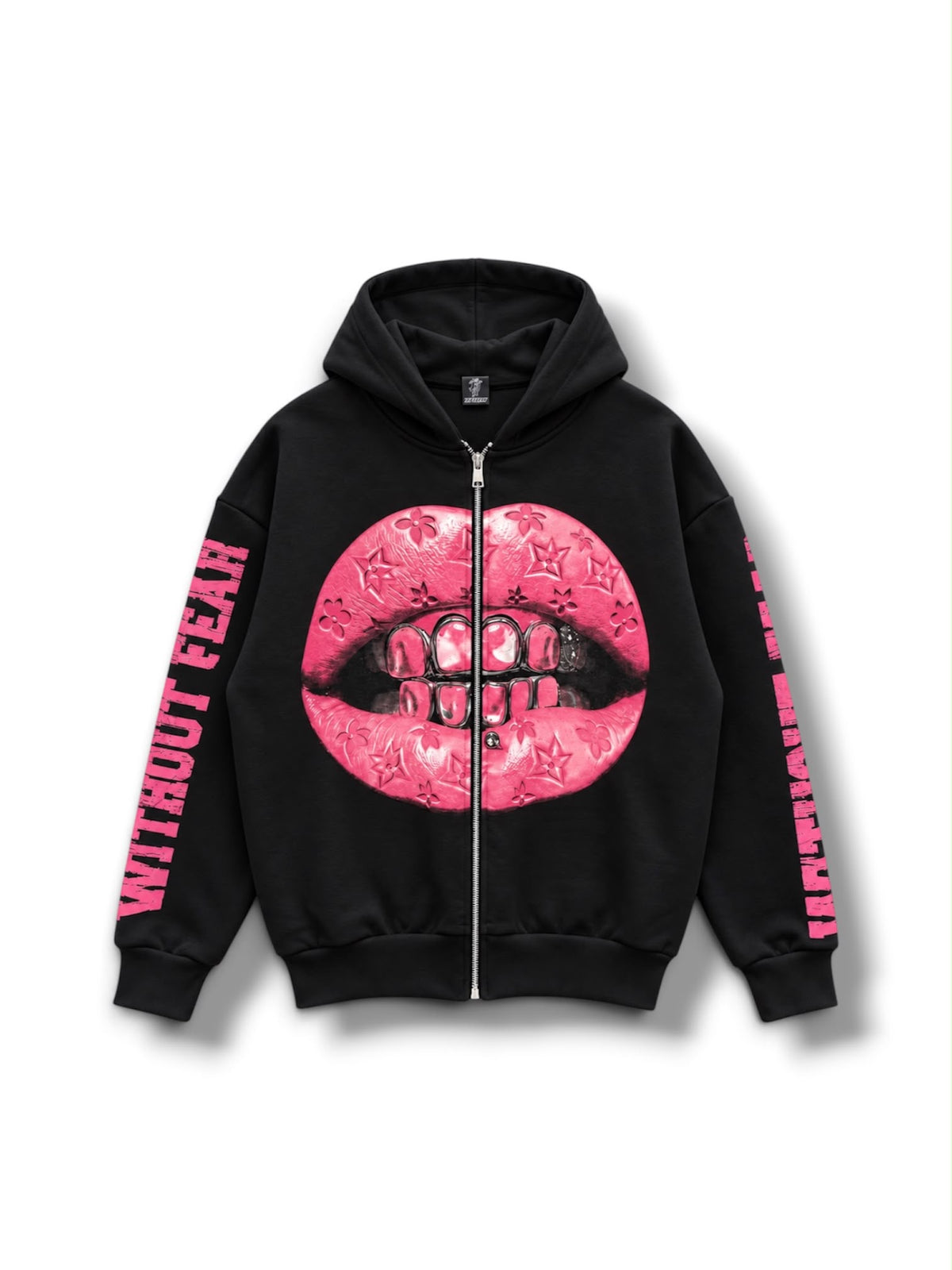 Felpa zip bocca