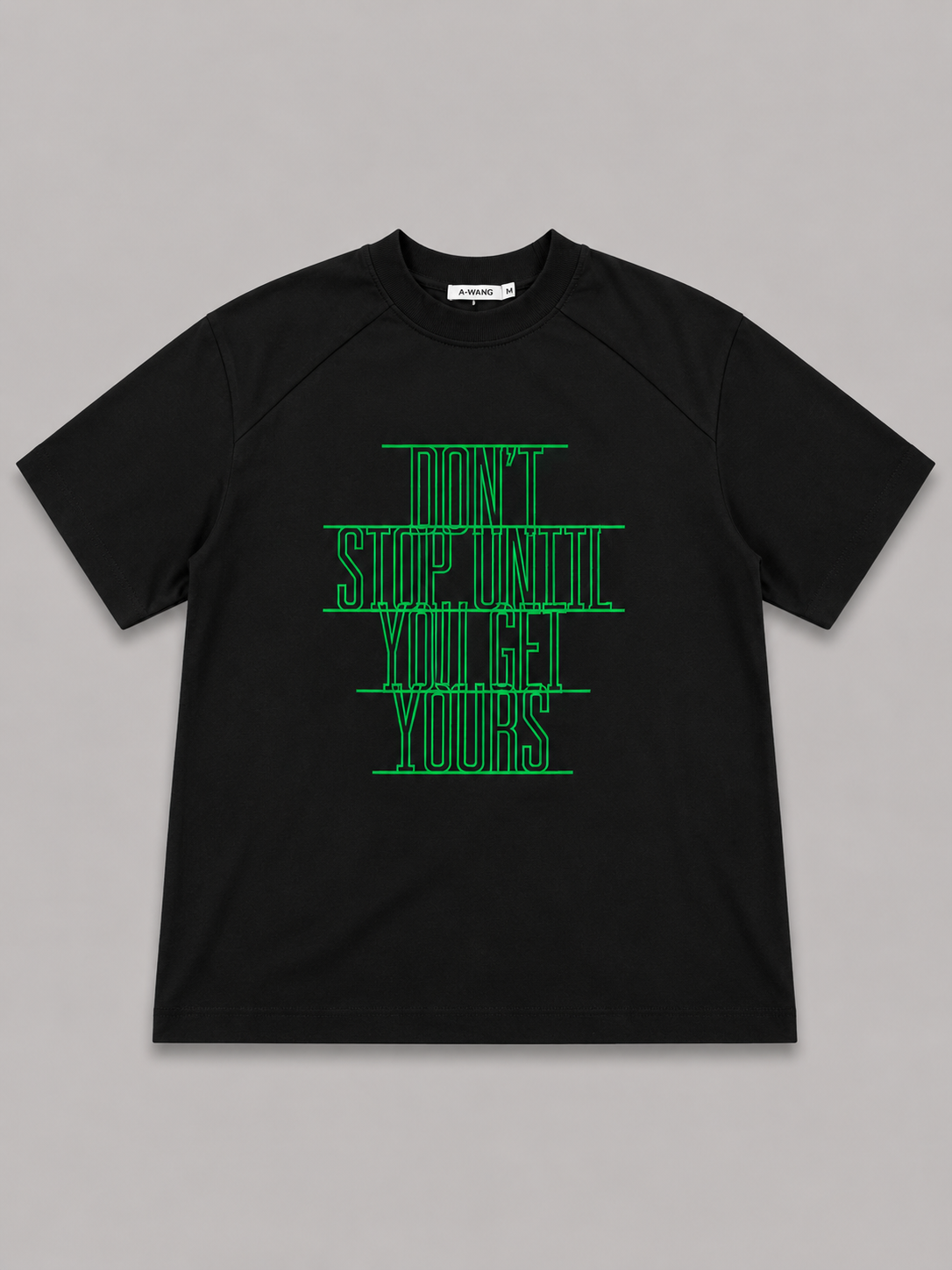 T-shirt don’t stop
