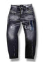 Jeans Patch Black dsq2
