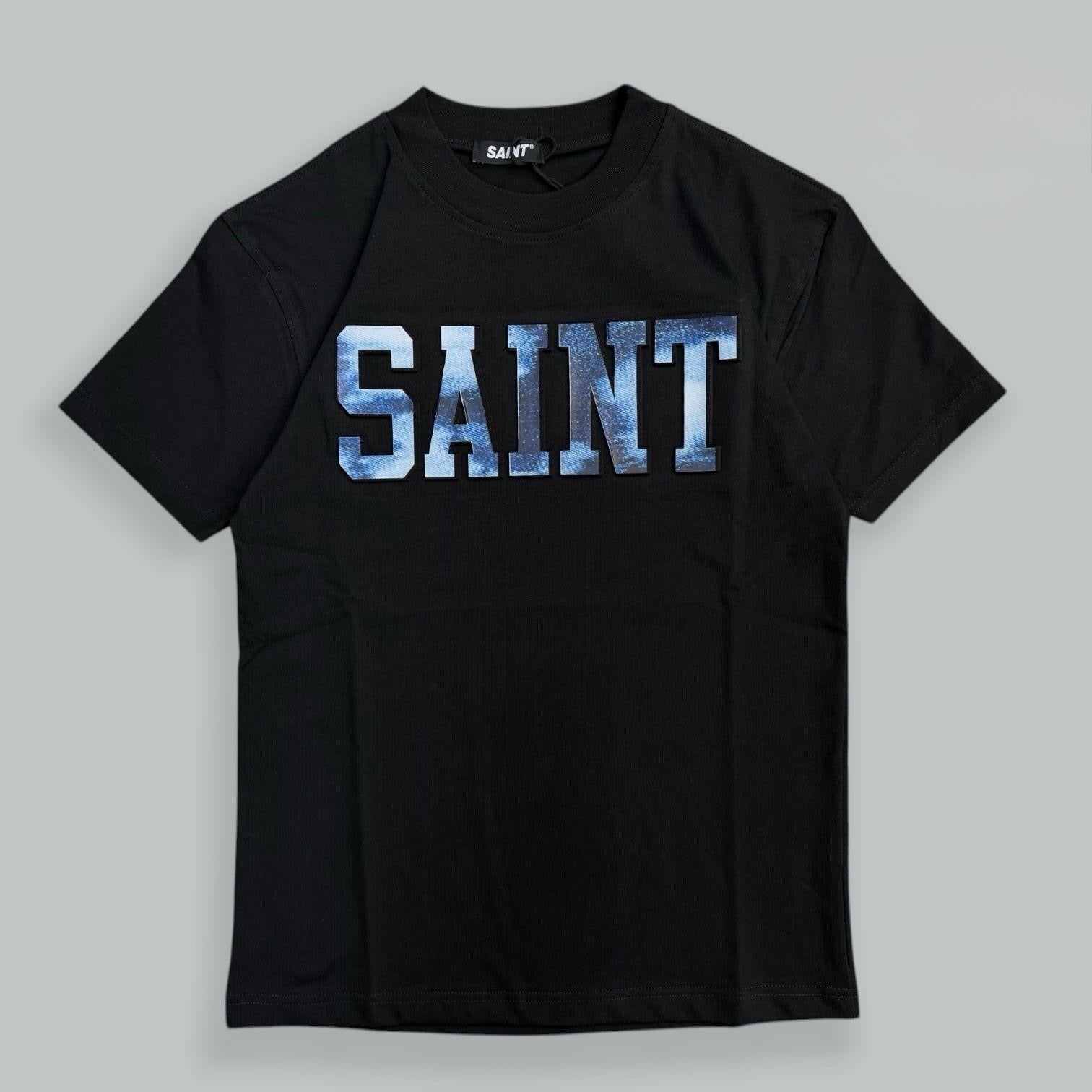 T-shirt SAINT blu