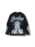Longsleeve brandname statua