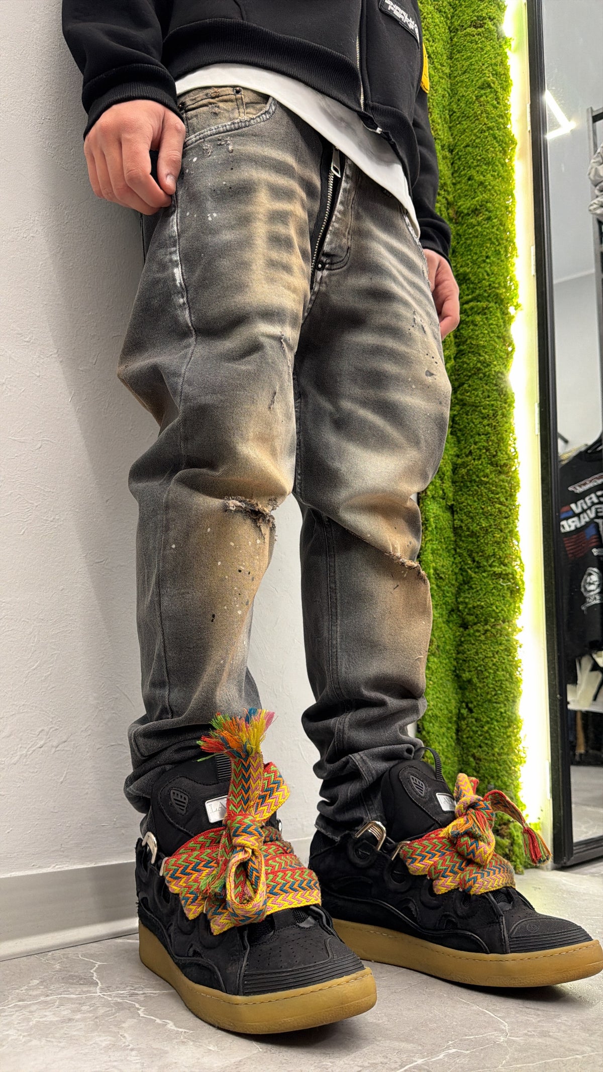 Jeans new fit 911 sabbiato black