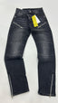 Jeans biker zip