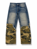 Jeans half military