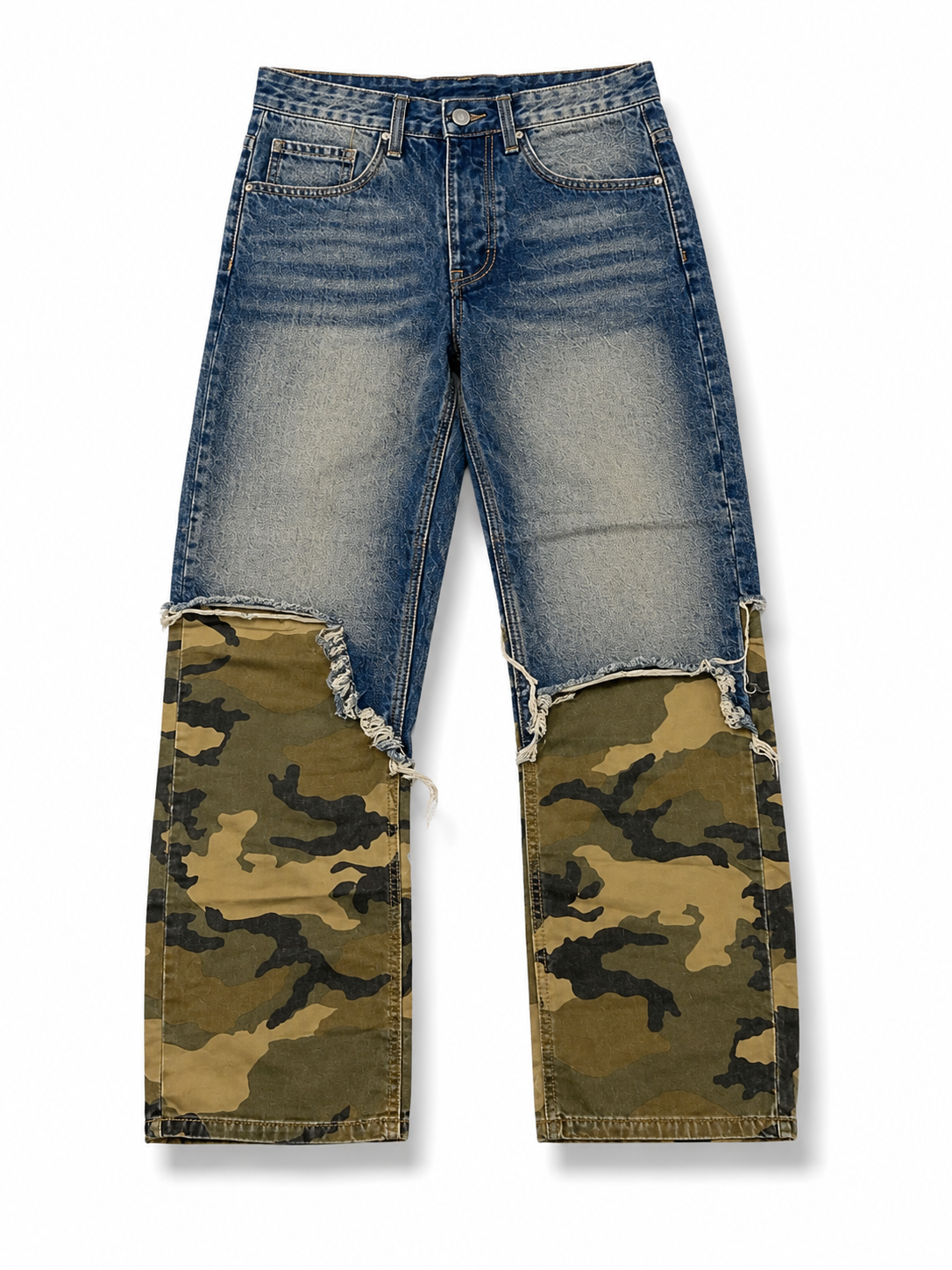 Jeans half military