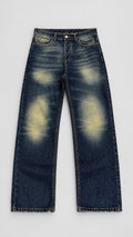 Jeans baggy sabbiato light