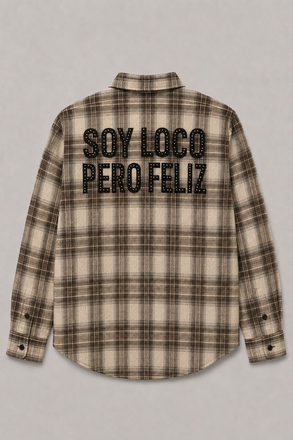 Camicia Soy loco pero feliz