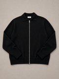 Cardigan cotone zip