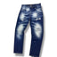 Jeans marsiglia blu