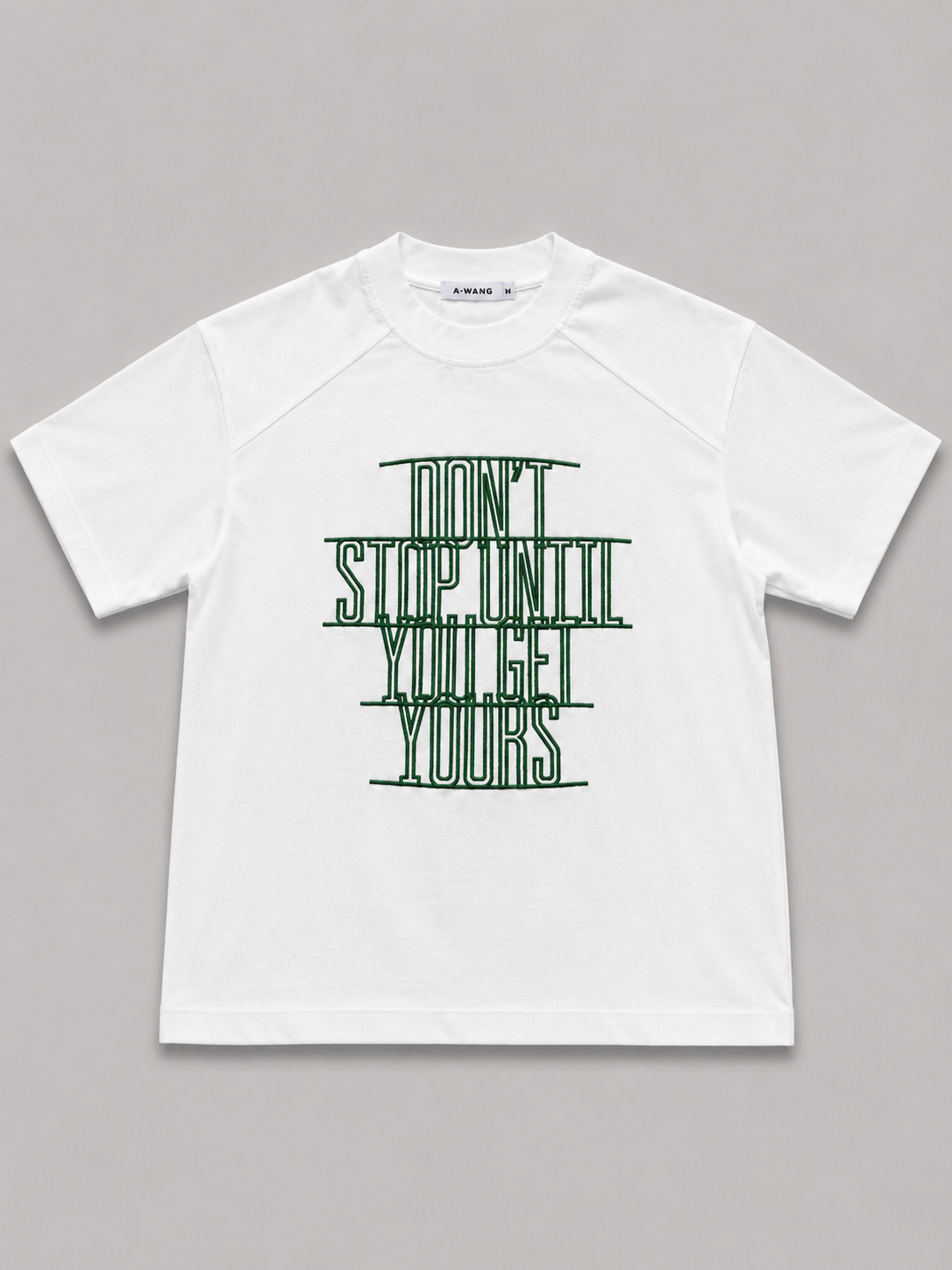 T-shirt don’t stop