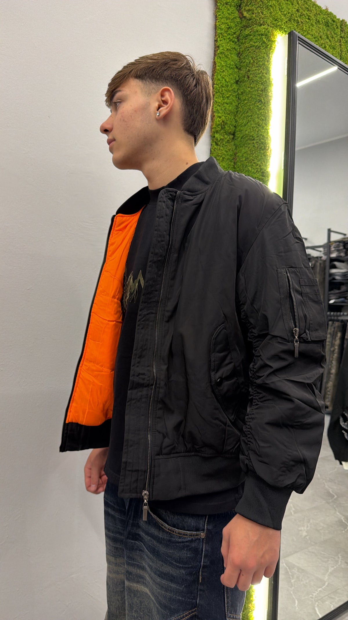 Giubbotto alpha orange