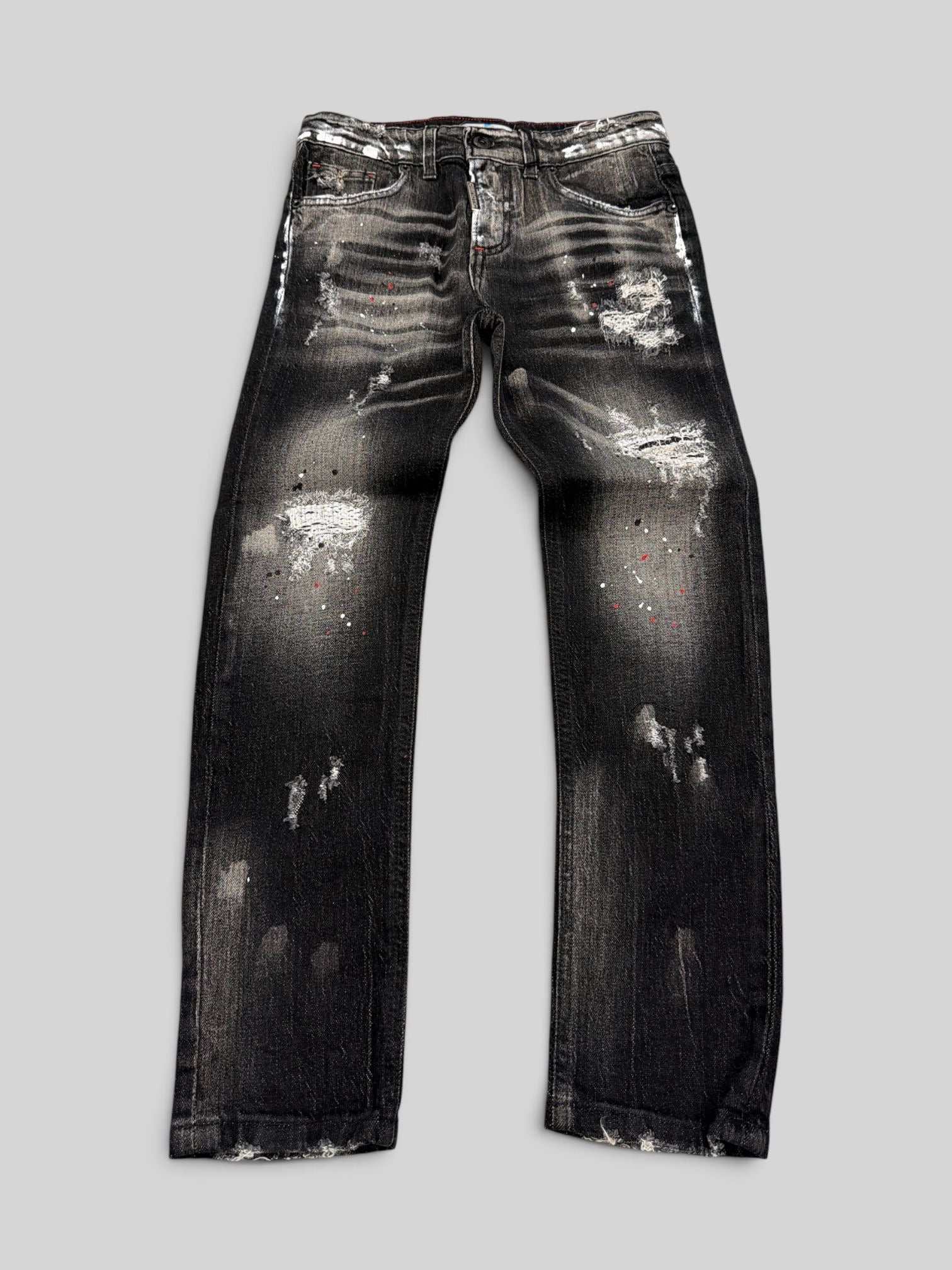 Over time denim black