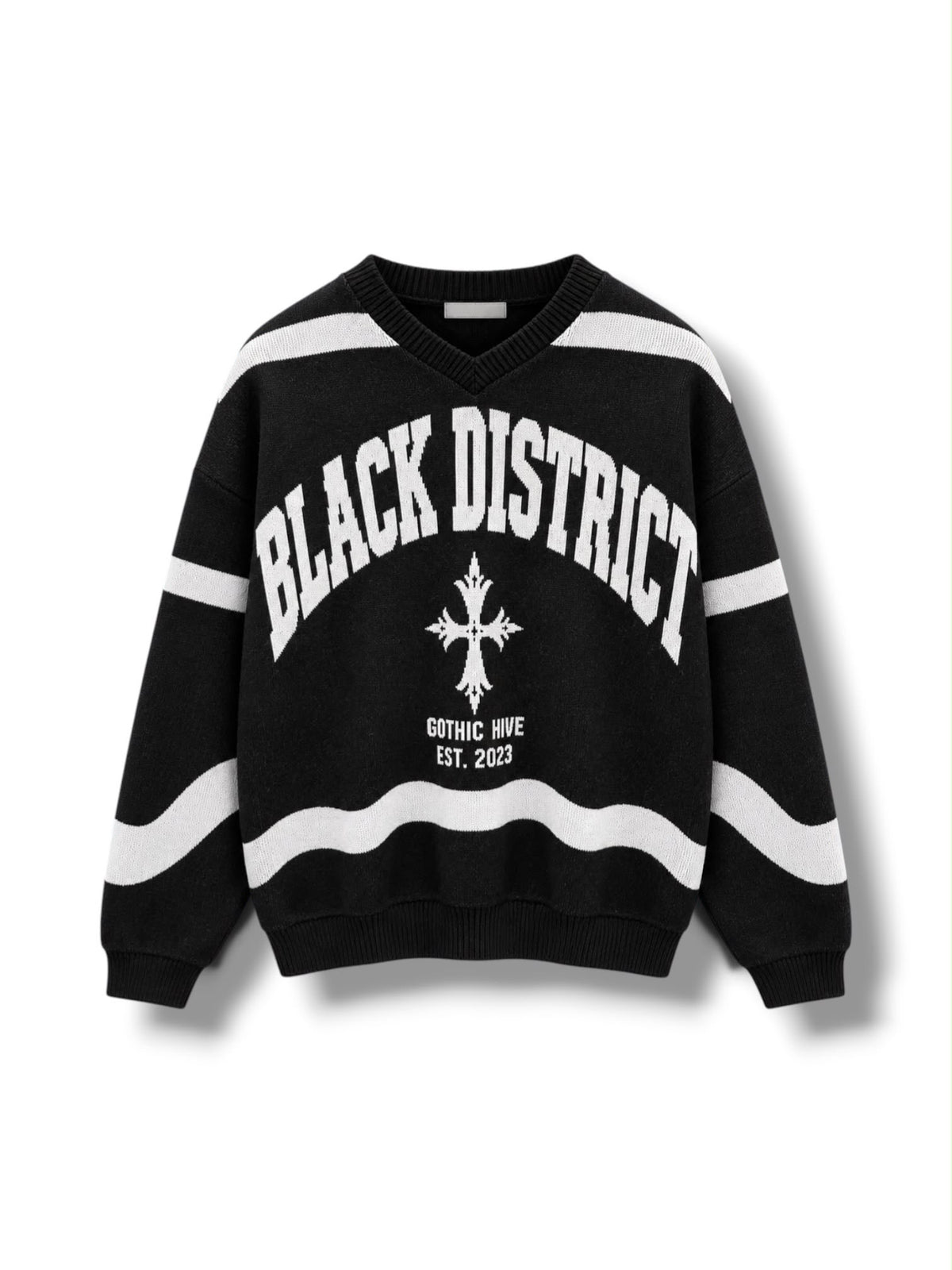 Maglioncino black district